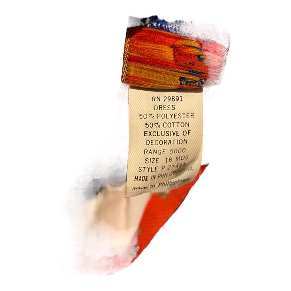 Vintage Nanas Pet Girls Christmas Dress Exclusively for JC Penny - Picture 5 of 5